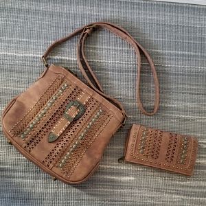 Purse and wallet set